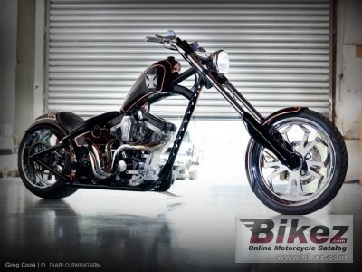 2010 West Coast Choppers El Diablo Swingarm photo